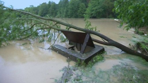 Likvidace následků bouřek