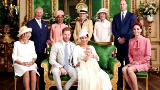 Křtiny syna prince Harryho