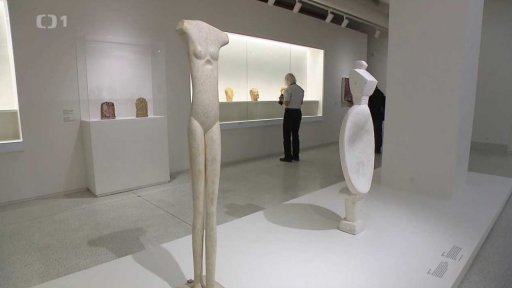 Rozsáhlá výstava soch a maleb Giacomettiho v Národní galerii