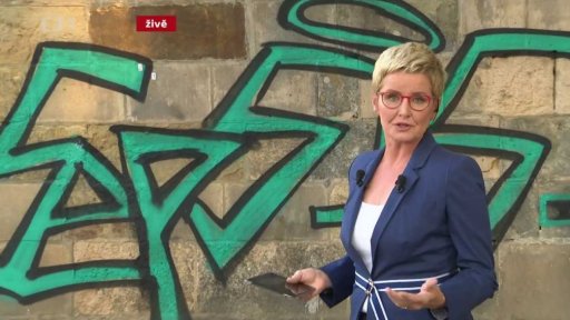 Trest pro muže, kteří posprejovali Karlův most