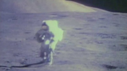 Poslední záběry z Měsíce