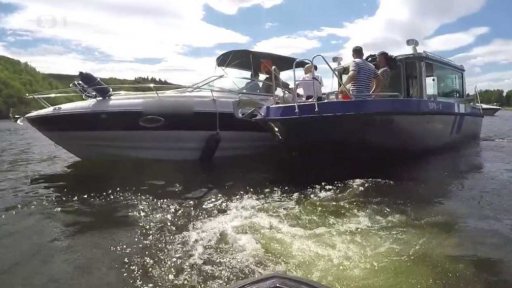 Kontrola lodí na vodních nádržích