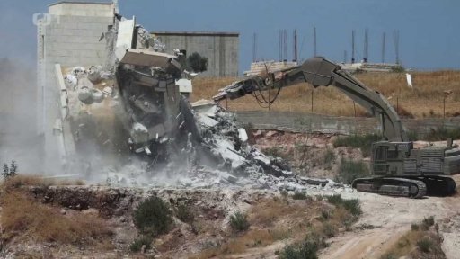 Demolice sporných staveb na východě Jeruzaléma