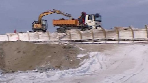 Obnova trati u Mariánských Lázní