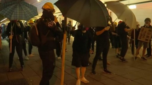 Prodemokratičtí aktivisté v Hongkongu