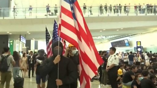 Protesty v Hongkongu