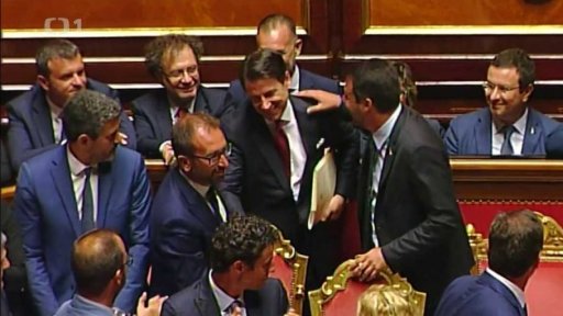 Konec vlády premiéra Conteho