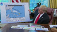 Cesta hurikánu podle Donalda Trumpa