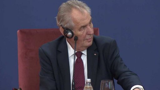 Prezident Zeman kritizoval Kosovo