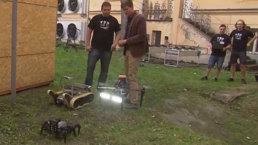 Úspěch českých robotů v USA