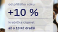 Zdražit by měly cigarety a alkohol