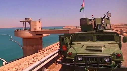 Rekonstrukce přehrady na řece Tigris