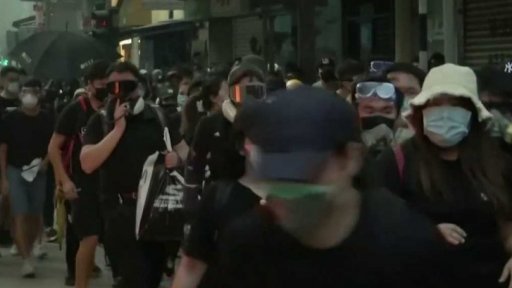 Pokus o potlačení protivládních protestů v Hongkongu