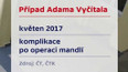 Případ Adama Vyčítala