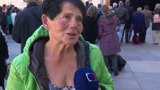 Loučení fanoušků