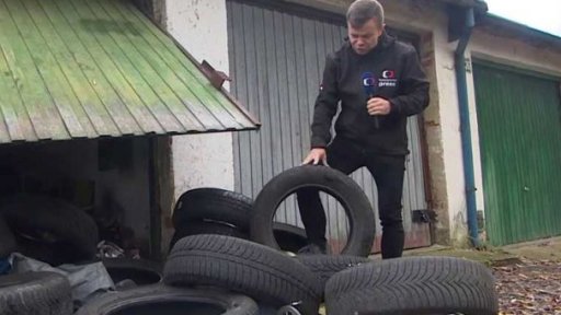 Černé skládky pneumatik