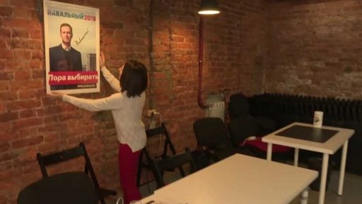 Razie v kancelářích Alexeje Navalného