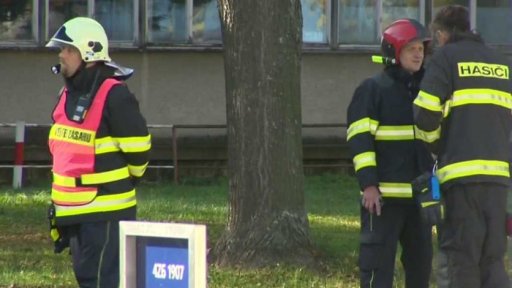 Evakuace průmyslového areálu