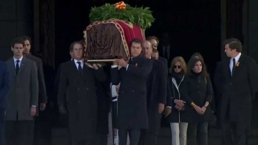 Přesun ostatků generála Franka