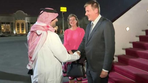 Ministr zahraničí Petříček v Kataru