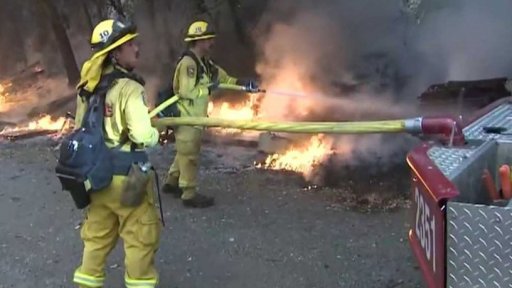 Požáry v Kalifornii