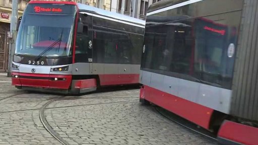 Problémy s tramvajemi v Praze