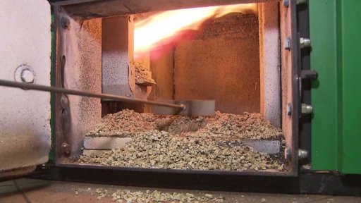 Kotel na spalování agropelet