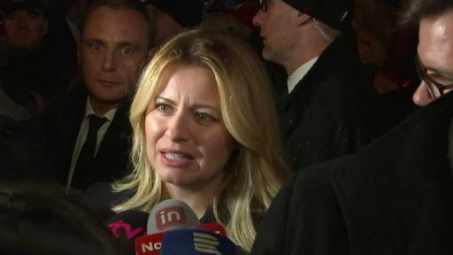 Zuzana Čaputová v Česku