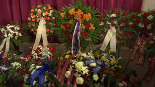 Pohřeb Jana Stráského