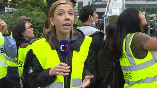 Pokračují nepokoje v Hongkongu