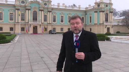 Premiér Babiš na návštěvě Ukrajiny