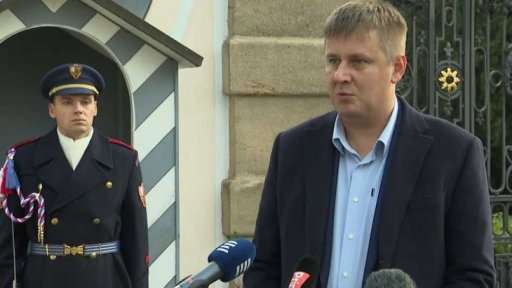 Ukončení návštěvy Miroslava Tomana