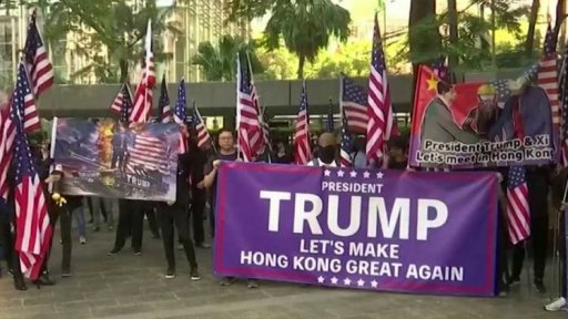 Protesty v Hongkongu