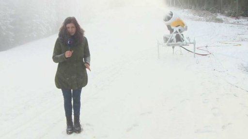 Zima v Krušných horách