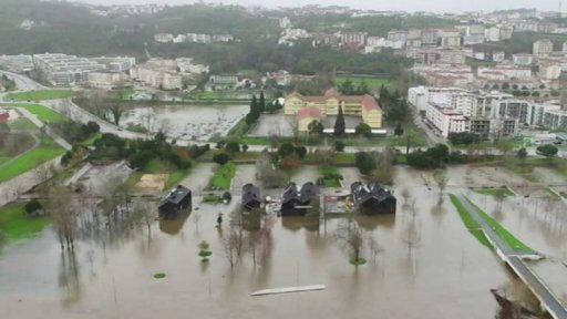 Bouře a deště v Evropě