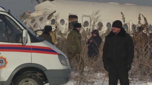 Nehoda letadla v kazašském Almaty