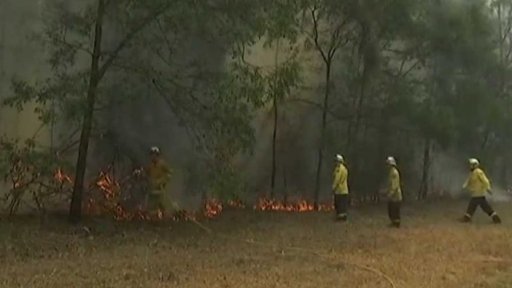 Požáry v Austrálii