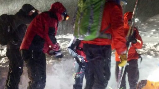 Pět hodin pod lavinou