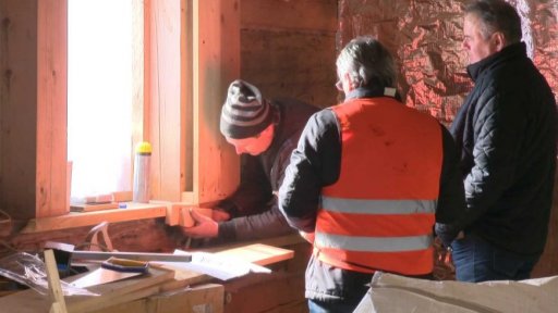 Obnova chaty Libušín