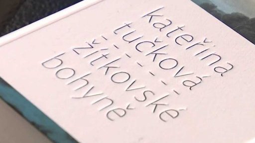 Kateřina Tučková na lipském veletrhu