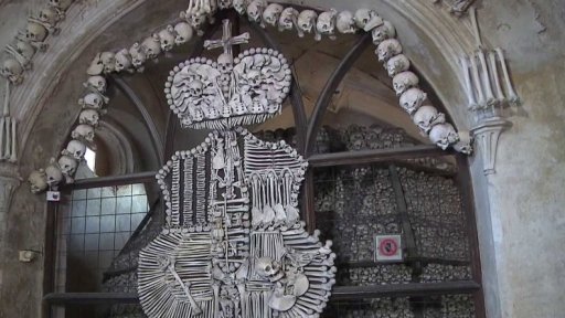 3D model kutnohorské kostnice