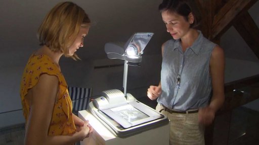 Alžběta Skálová ve ville Pellé