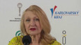 Patricia Clarkson v Karlových Varech