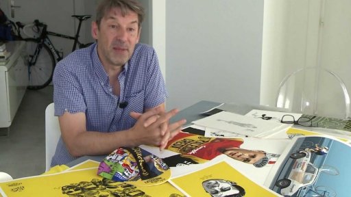 Kniha kreseb z Tour de France