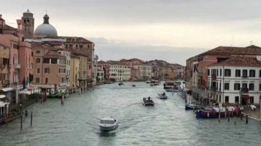 Poškozené památky v Benátkách