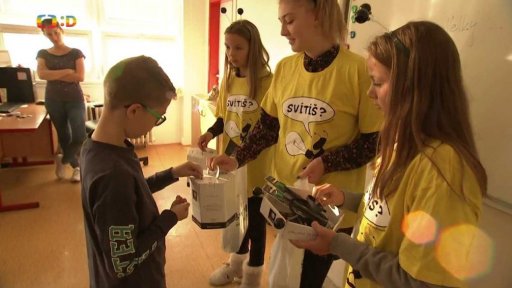 Téma týdne - Účastníte se akcí na pomoc nevidomým dětem a proč?