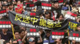 Protesty v Hongkongu