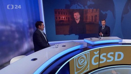 Schůzka Hamáčka a Staňka s prezidentem