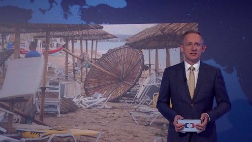 Následky bouře v Řecku