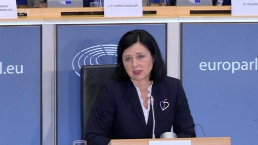 Česká eurokomisařka před europoslanci